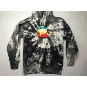 HUF x South Park Hoodie Sweatshirt Tie Dye Cartman Screw You Hippie Adult Medium
